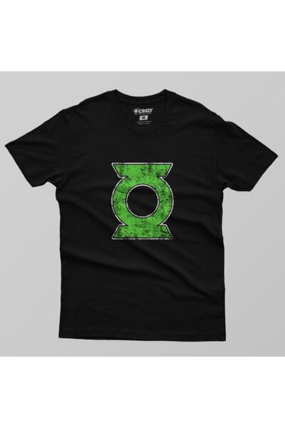 Crazy Green Lantern Logo Men's T-Shirt