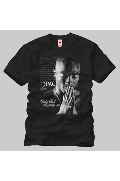 Crazy Ανδρικό μπλουζάκι 2 Pac Shakur Only God Can