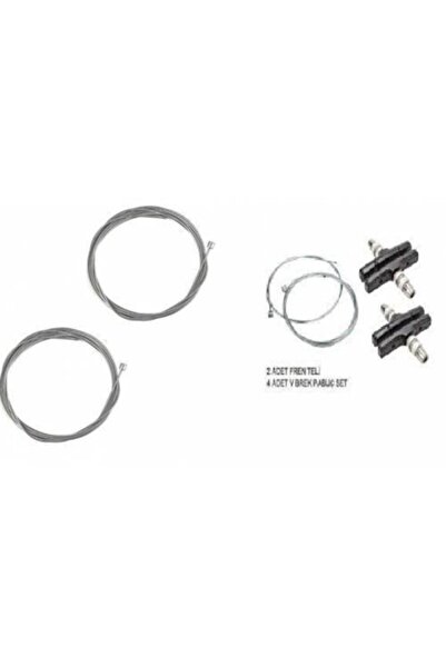 Shimano Orjinal Bisiklet Fren Teli & Logon Pabuç Set & Vites Teli