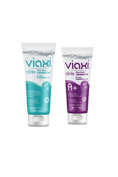 Viaxi Su Bazlı Renksiz Ve Kokusuz Kayganlaştırıcı Jel 200 ml+Ekstra Kayganlaş...