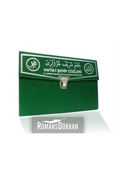 Seda Yayınları Kur'an-ı Kerim 30 Cüz Hatim Seti (orta Boy, Çantalı, Yeşil Kap...