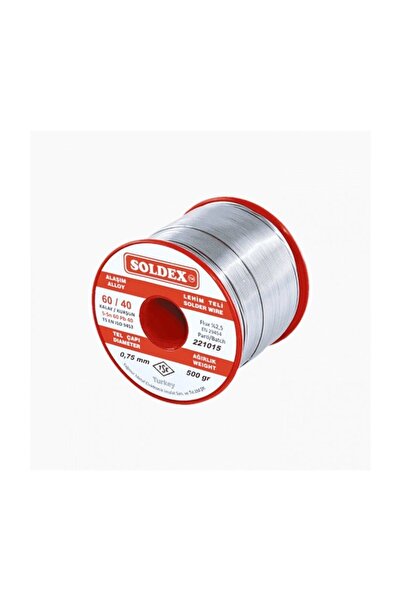 Soldex 0.75 mm 500 gr Soldex Lehim Teli Sn 60 Pb 40