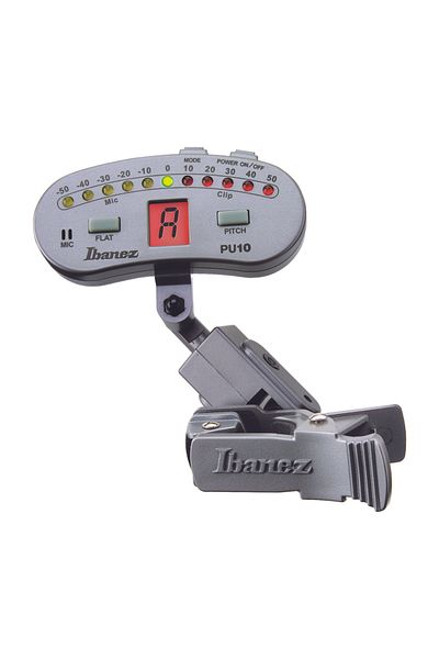 IBANEZ Pu10-sl Clip Tuner: Japanese Clip Tuner