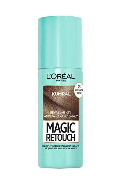 L'Oreal Paris Beyaz Saçlar Için Kapatıcı Kumral Saç Spreyi 2'li- Magic Retouc...