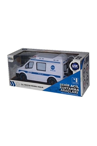 Furkan Uzaktan Kumandalı Şarjlı Polis Ekip Otosu