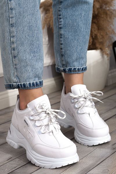 M.P. Sports Style White Shoes