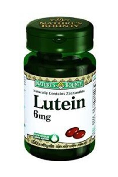 Nature's Bounty Lutein 6 mg 50 Softgels