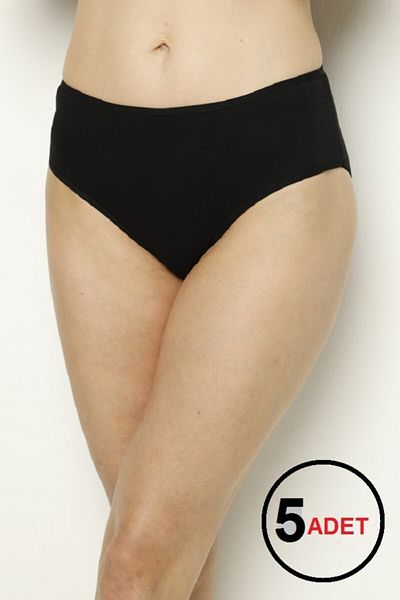 Tutku Γυναικεία Μαύρα Lycra Bato κιλότα 5 τεμαχίων