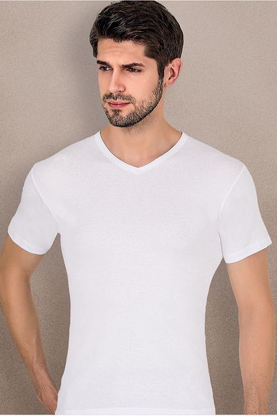 ali altun iç giyim 2008 Super Combed Cotton Ανδρικός λαιμόκοψη - 6 Τεμάχια