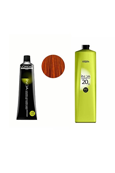 L'oreal Professionnel Loreal Inoa NO:7,43 Saç Boyası 60 gr+Oksidan 20 Vol;%6 ...