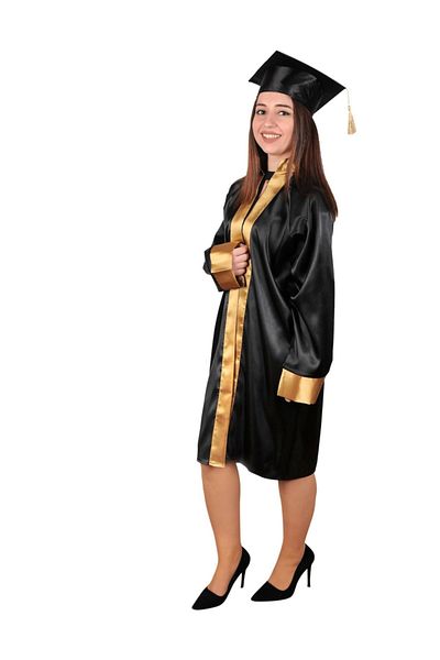 Mezuniyetshop High School Black Gold Graduation Cube