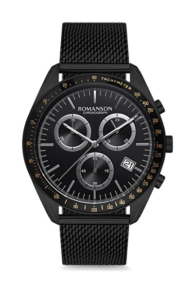 Romanson Tm9a21hmbba32w Metal Hasır Kordonlu Erkek Kol Saati
