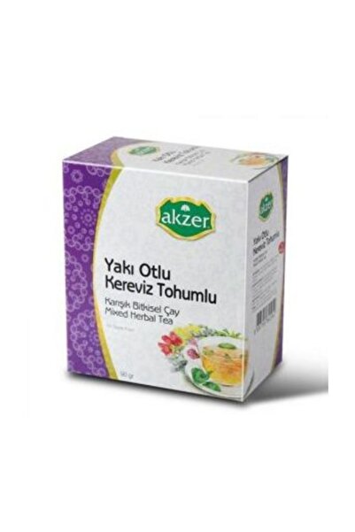 Akzer Yakı Otlu Kereviz Tohumlu Karışık Bitki Çayı  60 Süzen Poşet