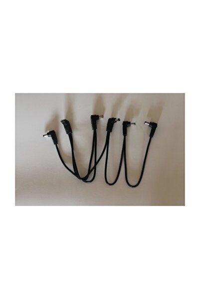 TEXT Pedal Adaptör Zincir Kablo (BEŞLİ) Beşli Zincir Kablo, 25 Cm