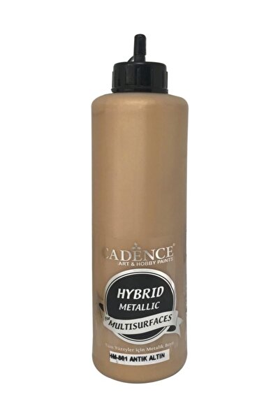 Cadence Hibrit Metalik Boya 500 ml Hm801 Antik Altın