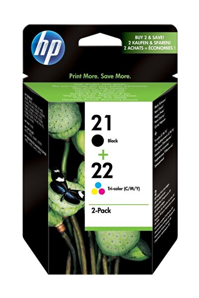 HP 21-22-sd367ae Orjinal Kartuş Ikili Paketi
