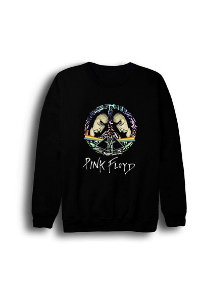 fame-stoned Суитшърт с щампа на Pink Floyd