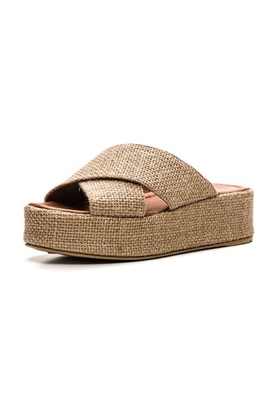 Zeynep Sıradağlı Agata Linen Women's Slippers