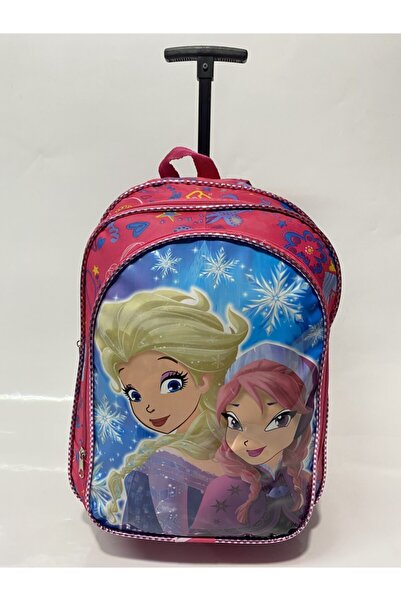çantacımm Girl's Pink Wheeled Bag