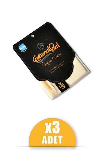 CaramelPeel Turkish Bath Bag Thick 3-Piece