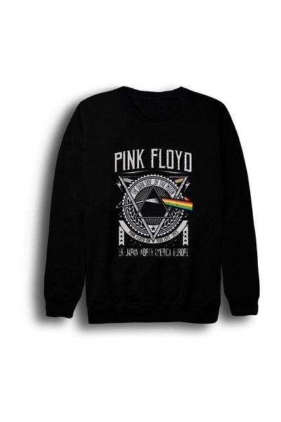 fame-stoned Φούτερ με σχέδιο Pink Floyd
