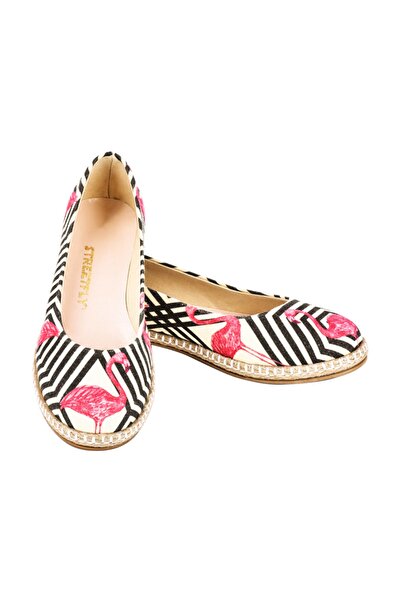 Streetfly Цветни дамски балерини с принт