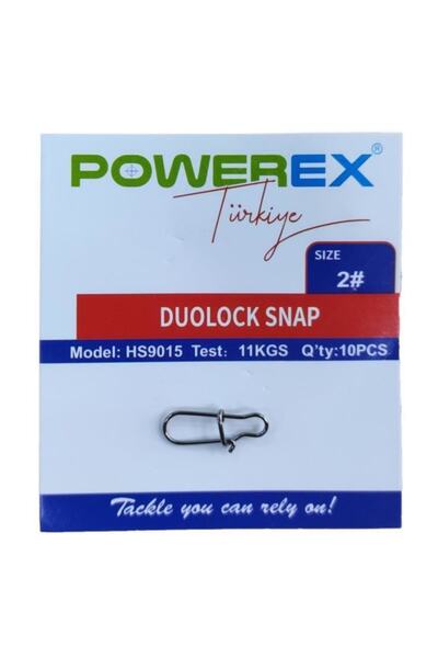 POWEREX Rapala Klipsi 2 No. - Sahte Yem Klipsi 10' Lu Paket