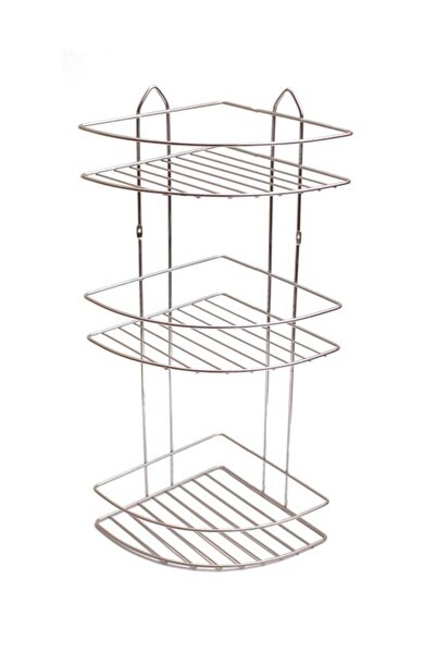 emsa Üçlü Eko Oval Banyo Köşe Rafı