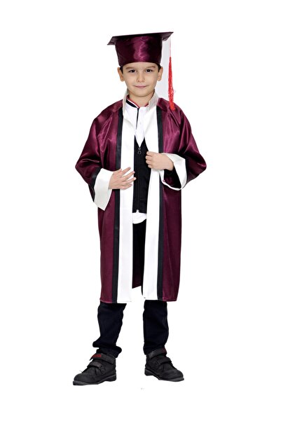 Mezuniyetshop كاب كيوب المدرسة الابتدائية بورجوندي إكرو