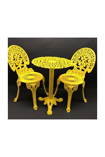 Genel Markalar Çay Seti-döküm Çay Seti-ferforje Masa Sandalye Takım