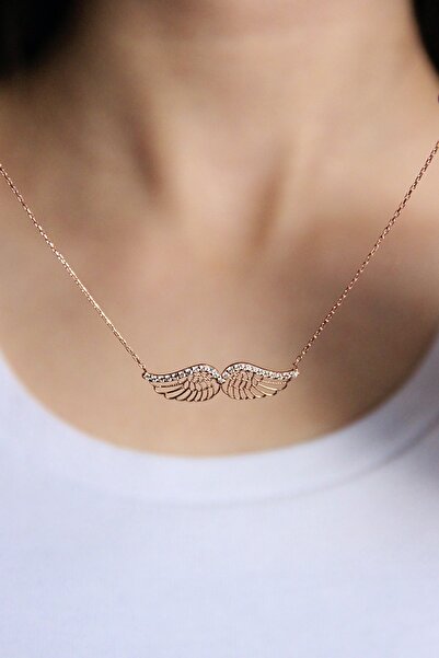 Argentum Concept 925 Ayar Gümüş Melek Kanadı Kolye