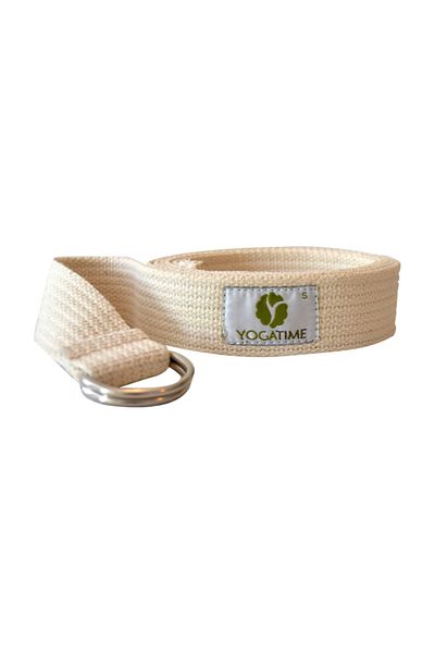 YogaTime Yoga Belt 200 cmEcru