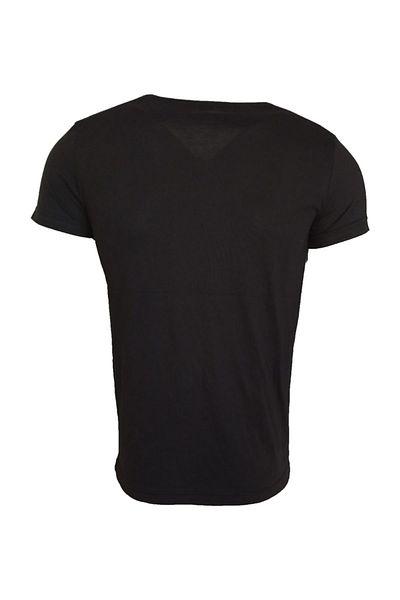Raf Coll Unisex Basic Μαύρο T-shirt