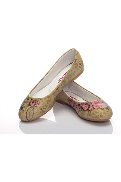 Streetfly Έντυπες πολύχρωμες γυναικείες μπαλαρίνες