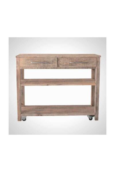 HAMİRA MASİFHAYAT Sentiment Masif Ahşap Dresuar (tekerlekli)