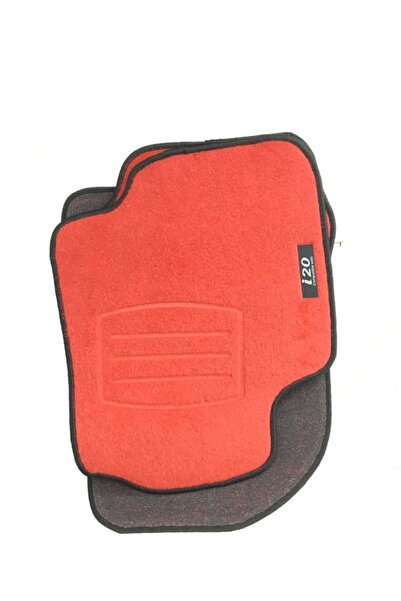 Eng Hyundai I20 Kırmız Paspas Mugen Halı I20 Paspas Birebir Kesim