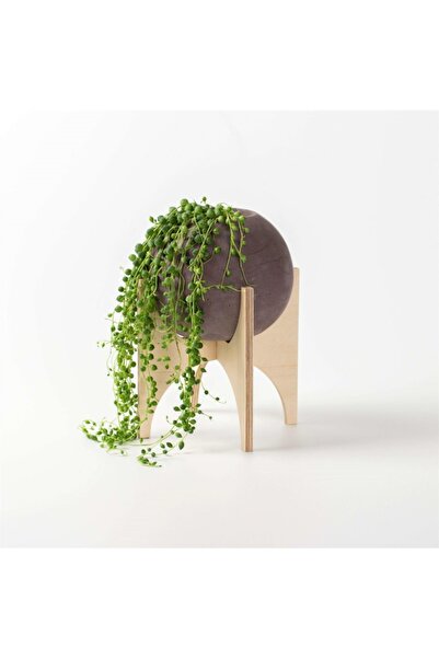 womodesign Ahşap Ayaklı Beton Saksı