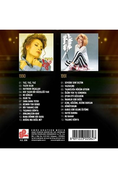 Pal Cd - Ajda Pekkan - Archive 1990 - 1991 2 Cd