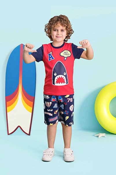 ROLY POLY بدلة برمودا للأولاد مكونة من قطعتين (RPOLY14171) V1 1