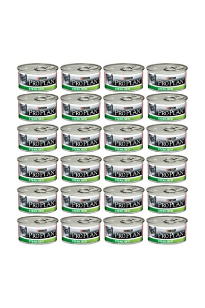 Pro Plan Sterilised Ton Ve Somonlu Kedi Konservesi 85 gr x 24 Adet