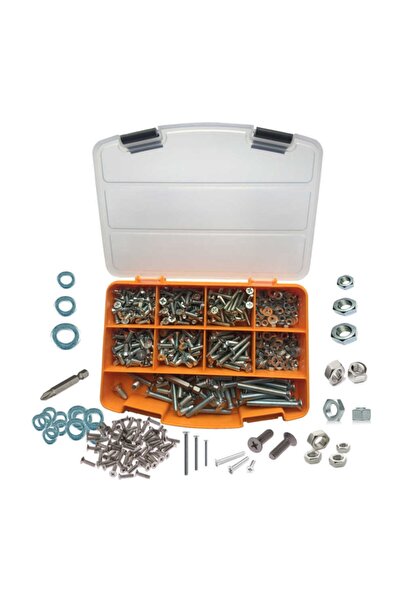 Çetin 682 Parça 16 Çeşit Yhb Vida - Somun - Pul Seti -Takım Tk-17