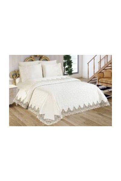 Sultan French Laced Pique Set * Cream