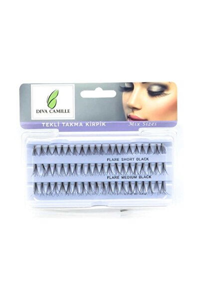Generic Brand Camille Dcm-3024 - مزيج من الرموش الصناعية الفردية