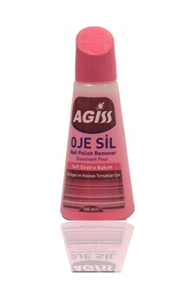 AGISS Oje Sil Soft Ekstra Bakım Soft Ekstra Bakım100 Ml