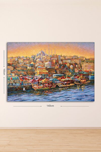 Tablo Center Dev Boyut Dekoratif Kanvas Tablo 100x140cm