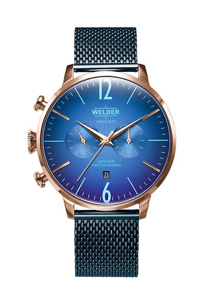 WELDER MOODY Unisex Blue Steel Watchband - Wwrc1012