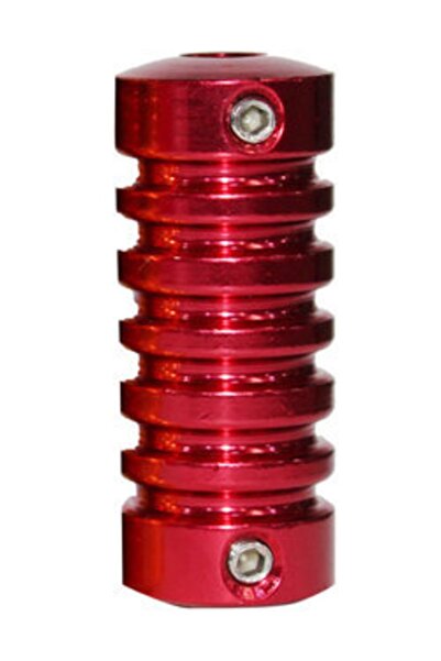 XLINETATTOO 22 Mm Dövme Makinası Kırmızı Grip Tutacak + Boru + Vidalar