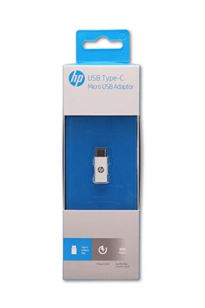 HP USB-C To Micro USB Adaptör Beyaz HP036GBWHT0TW
