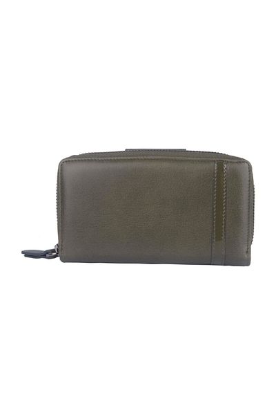 Grande Women's Green Genuine Leather Wallet 2716