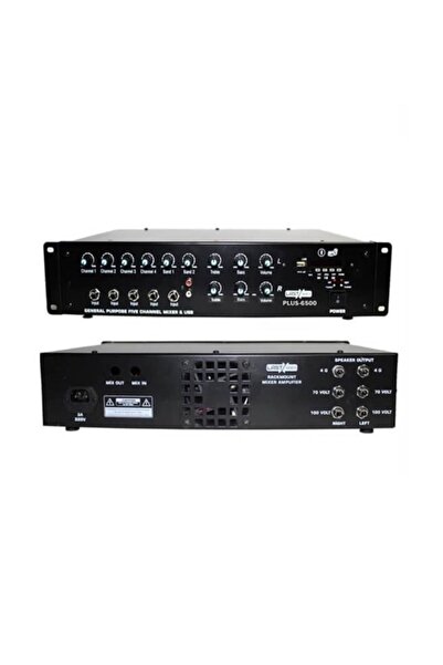 Lastvoice Plus-6500 Stereo Çift Trafolu 2x250 Watt Mikser Anfi